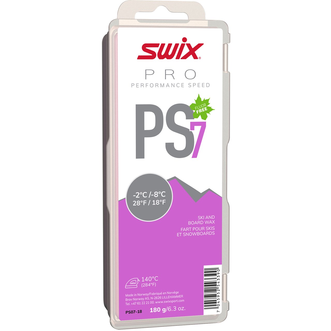 SWIX PS7 VIOLET 180G