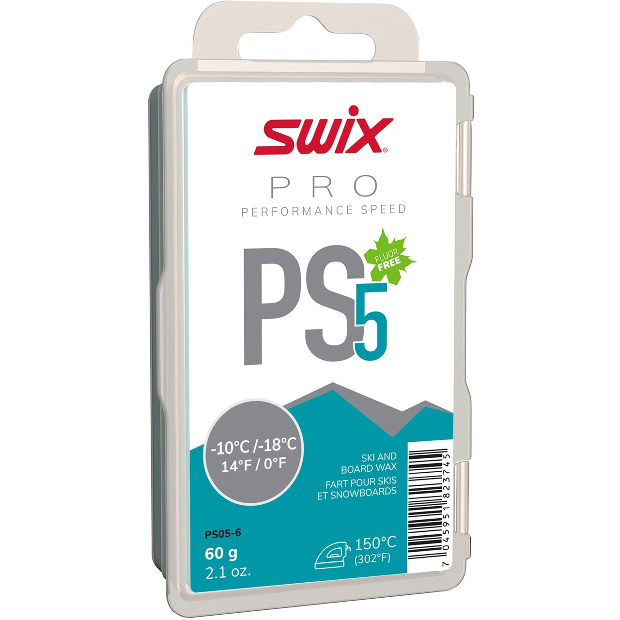 SWIX PS5 TURQUOISE 60G