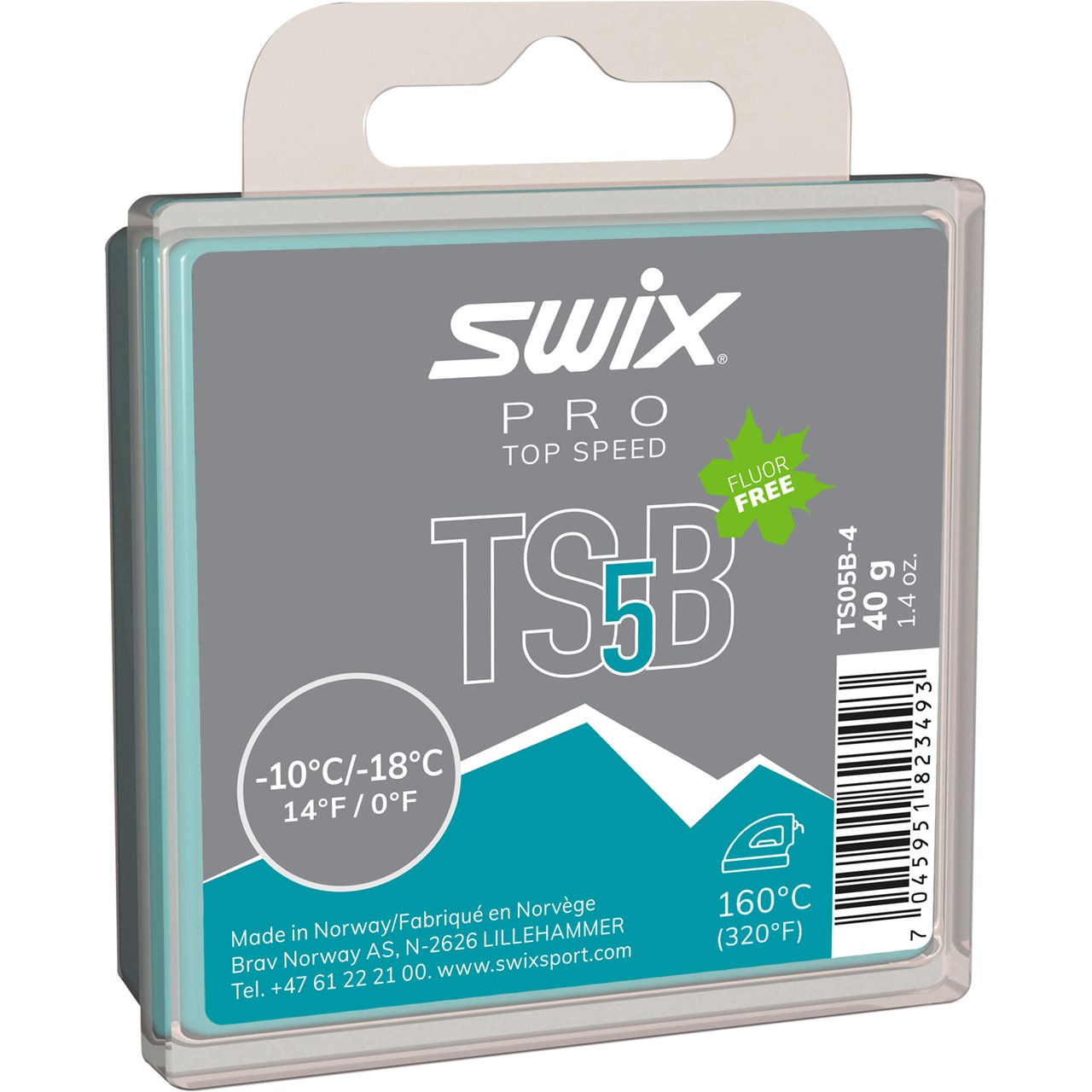 SWIX TS5B BLACK 40G