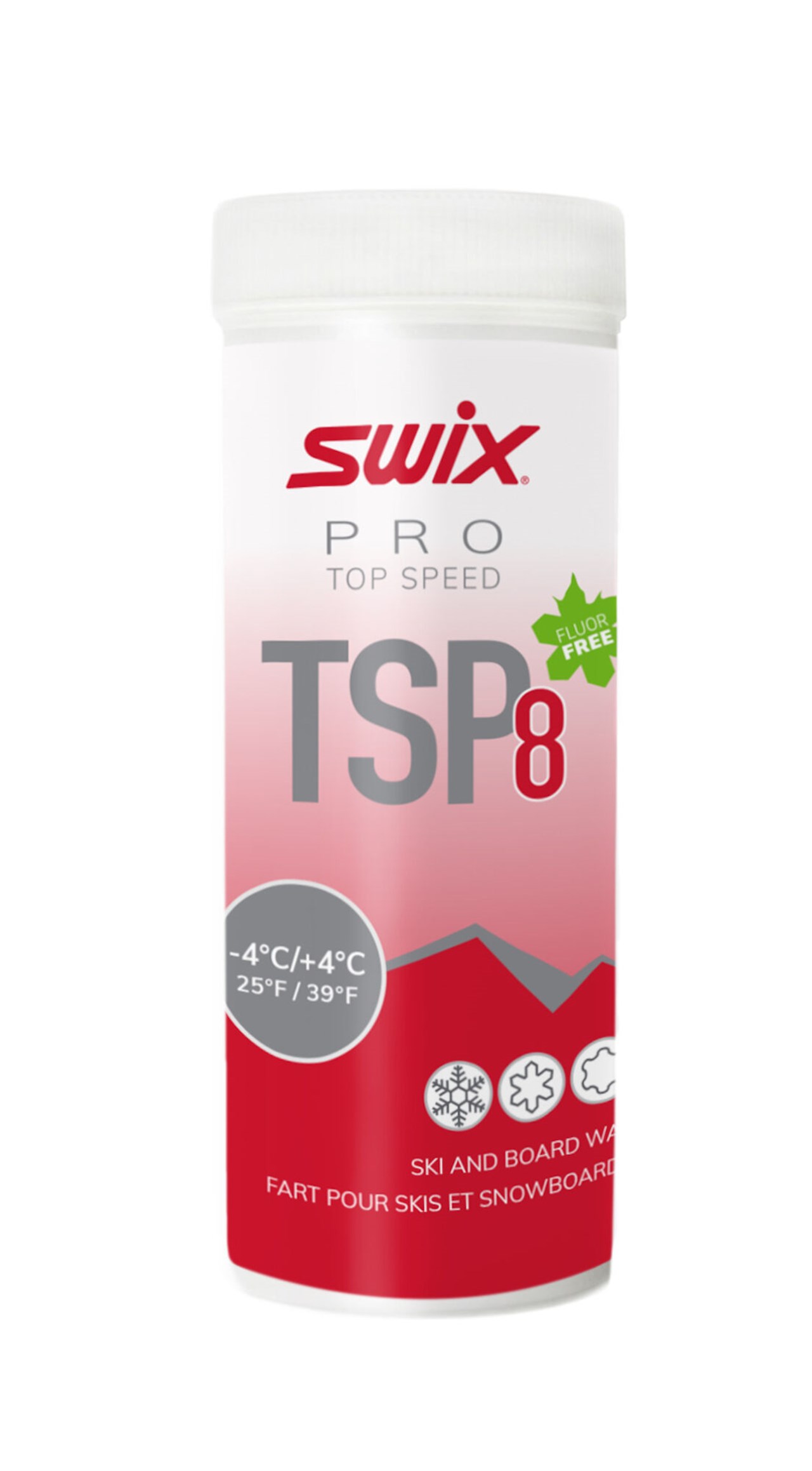 SWIX TSP8 RED POWDER 40G