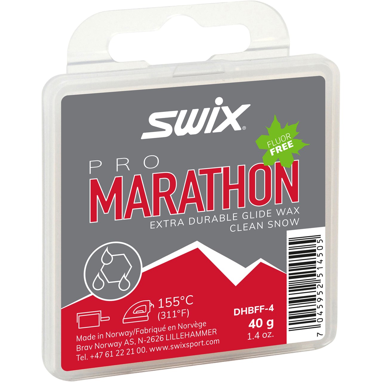 SWIX MARATHON BLACK FF 40G