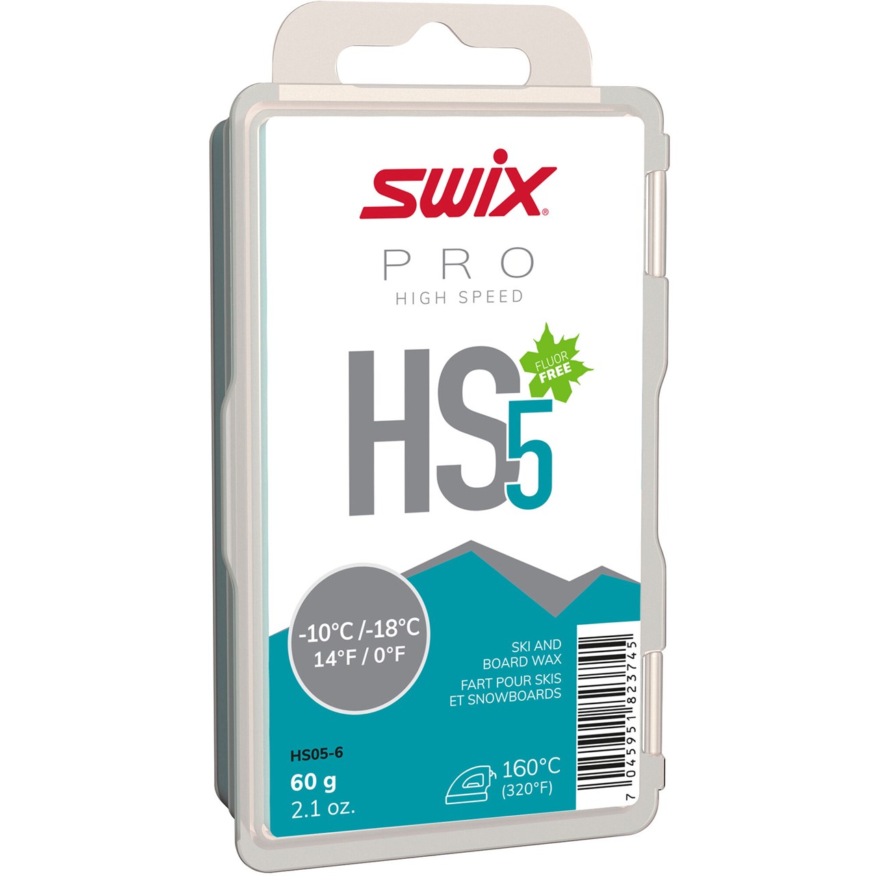 SWIX HS5 TURQUOISE 60G