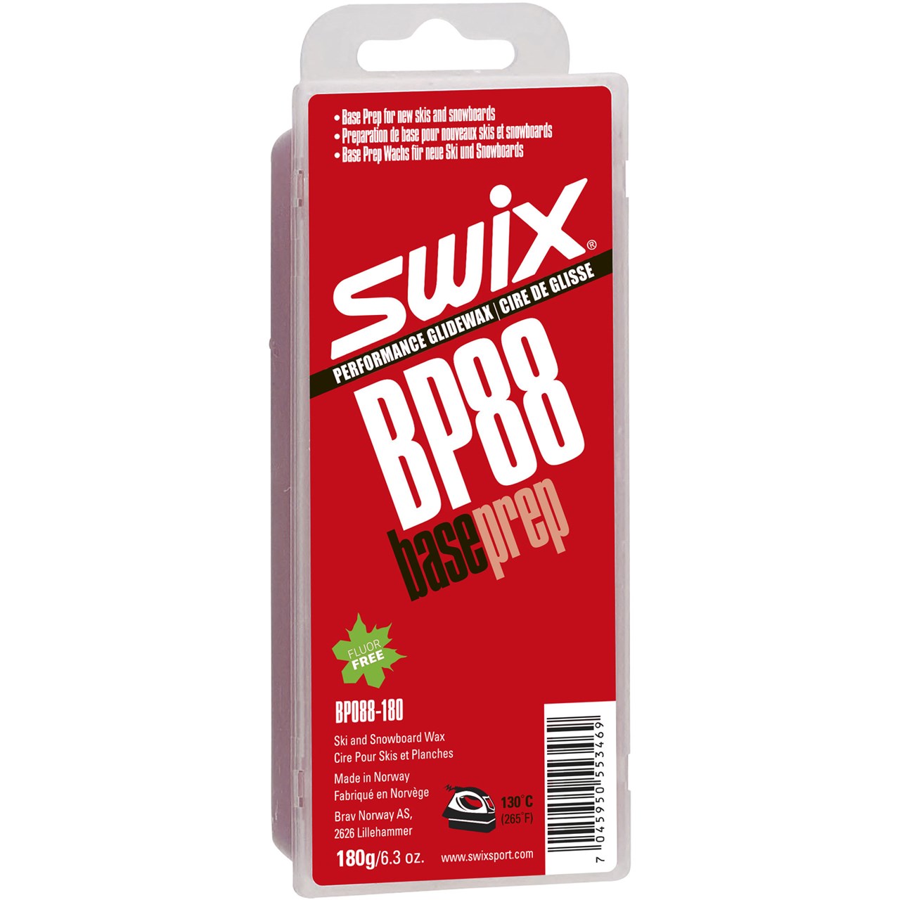 SWIX BP88 BASEPREP MED WAX 180G