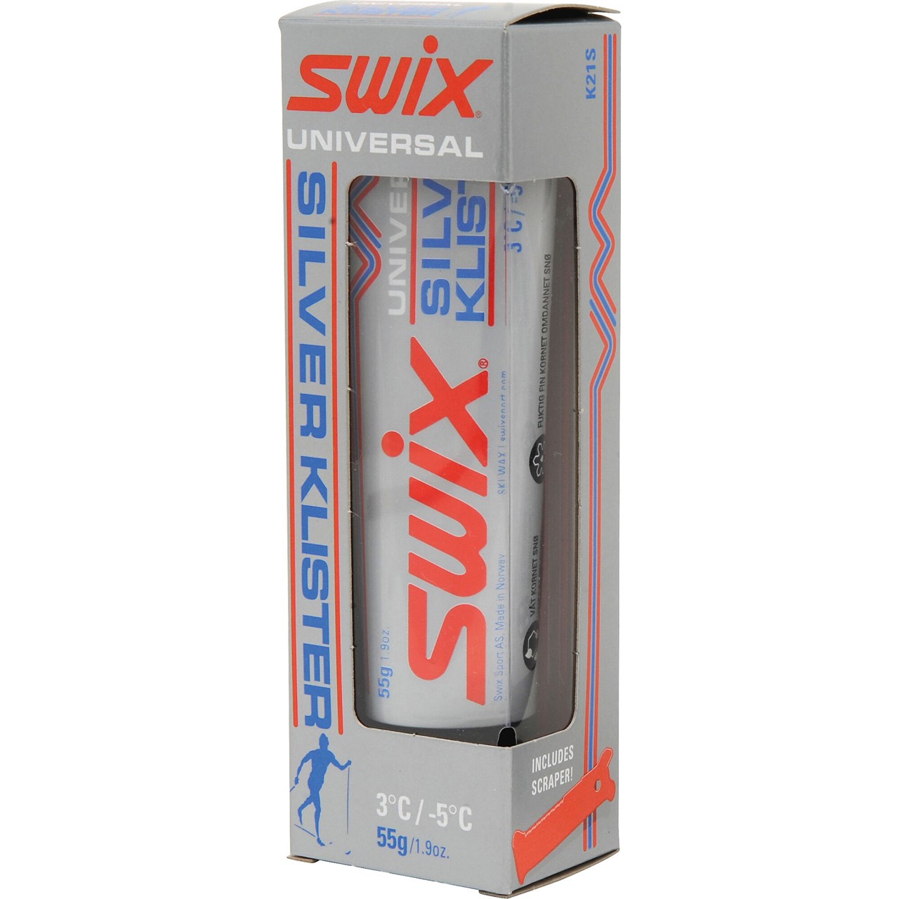 SWIX K21S UNI SILVER KLISTER 55G