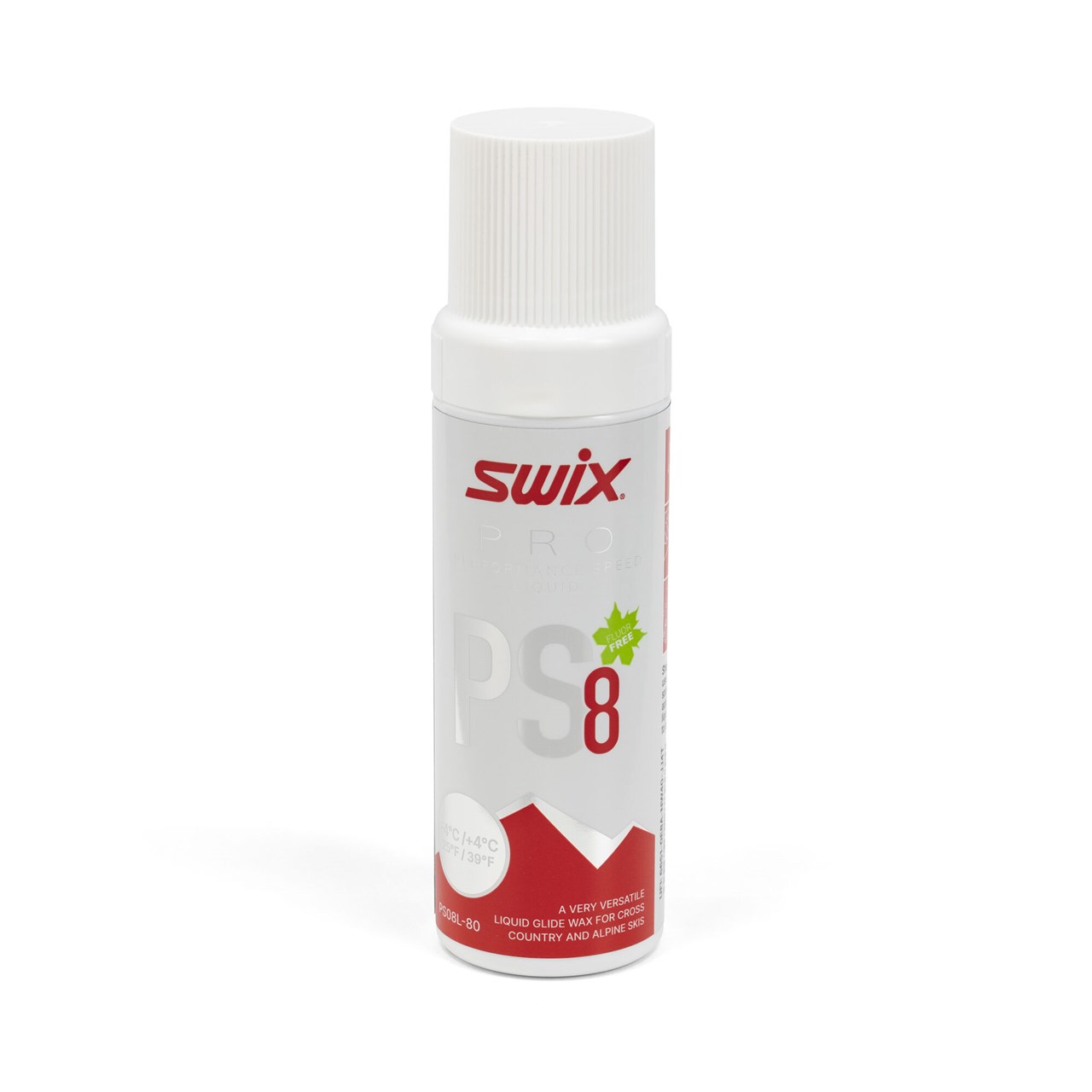 SWIX PS8 RED LIQUID GLIDE 80ML