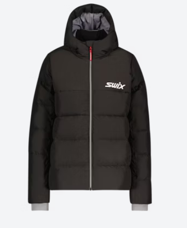 SWIX WOMENS TEAM PUFFY JET BLACK
